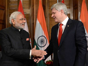 Canada india tie